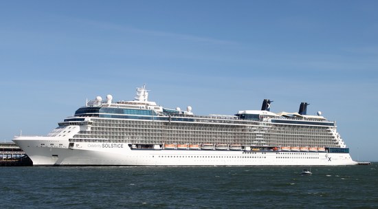 Celebrity Solstice view in Port Melbourne, Australia on 26/12/12